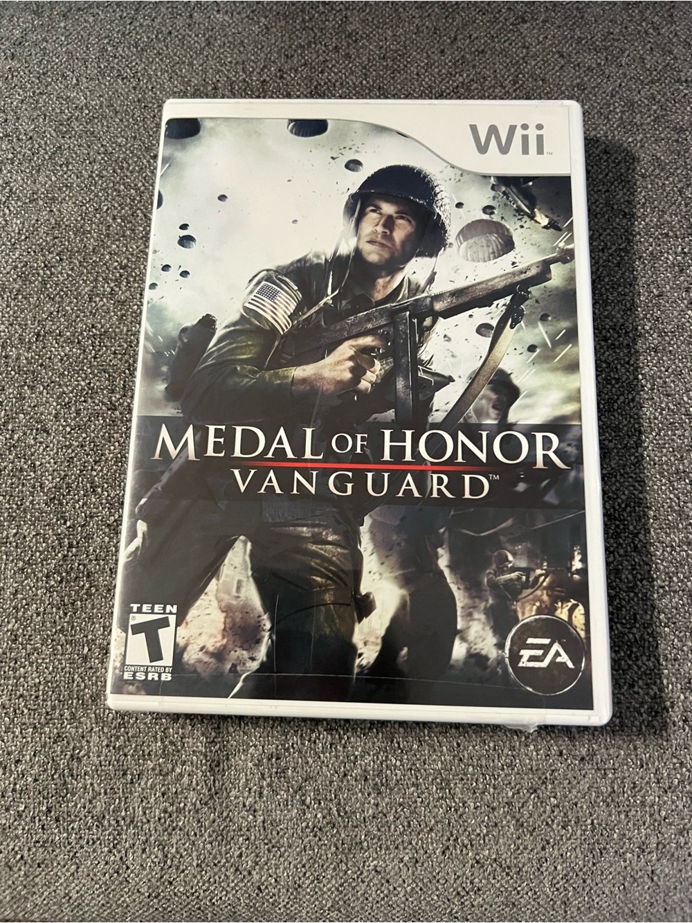 Nintendo Wii Medal of Honor Vanguard - Green, White, Black